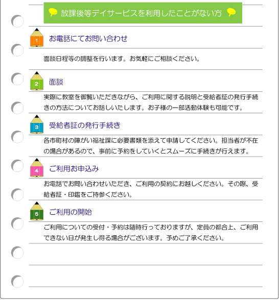 受給者証をお持ちでない方 案内